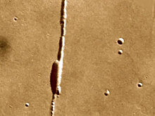 Уральский исследователь рассказал о разбившемся на Марсе 18-километровом «звездолете»