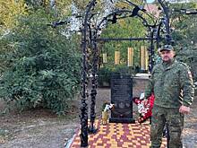 Бойцы создали мемориал в память о павших товарищах