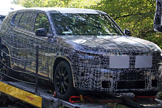 Шпионские фотографии грядущего сверхбольшого BMW X8