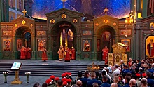 В Главном храме ВС РФ проходит молебен в честь Победы в Великой Отечественной войне