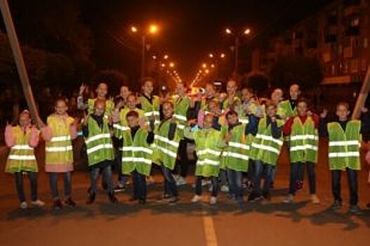 Светоотражающие элементы на одежде могут предупредить ДТП