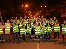 Светоотражающие элементы на одежде могут предупредить ДТП