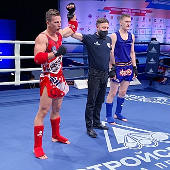 Андрей Лобанов завоевал серебряную медаль на чемпионате России по тайскому боксу