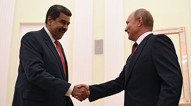 Мадуро прибыл на переговоры с Путиным
