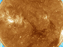 Опубликовано первое фото магнитного поля Солнца