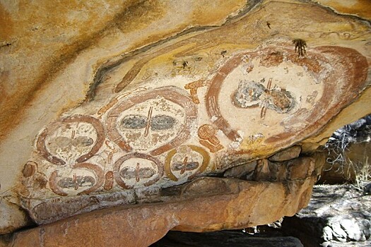 Наскальный рисунок в Австралии оказался датирован 17 тыс. годами