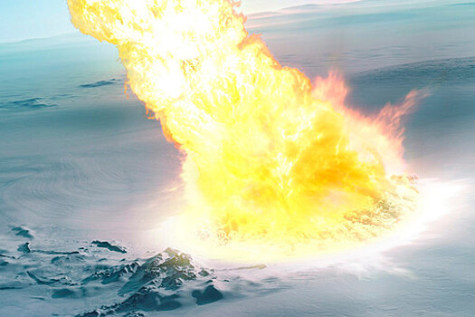 В Антарктиде найдены следы взрыва крупного астероида