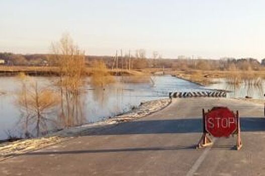 В Курской области подтопило дамбу, мост и 12 дворов