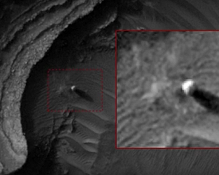 Специалисты NASA сфотографировали огромные башни на Марсе