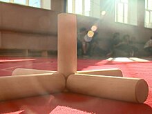 В поселке Мичуринском провели соревнования по игре в городки