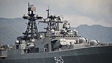 Российский фрегат запустил «Калибр» в Японском море