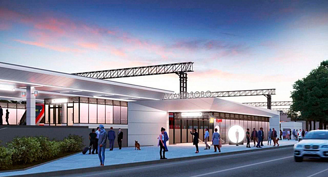 ТПУ «Лианозово» в северной части города строят без прекращения движения поездов на МЦД-1