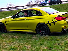 Неудачная попытка стритрейсера выглядеть круто