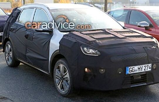 На тестах замечен электрический кроссовер Kia Niro EV