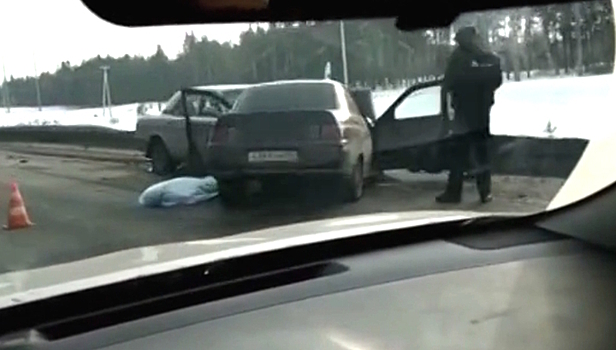 Смертельная авария под Дзержинском попала на видео