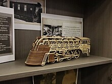 В библиотеке №170 открылась выставка моделей паровозов