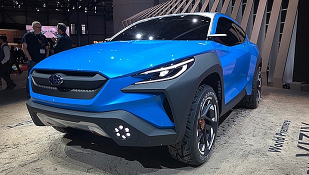 Subaru продемонстрировала парктеник Viziv Adrenaline с агрессивной внешностью