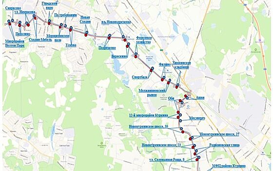 Через Куркино будет следовать автобус №1873
