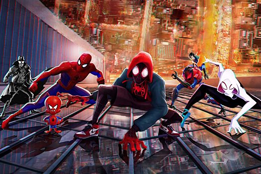 Sony показала четыре мира из «Человека-паука: Через вселенные 2»