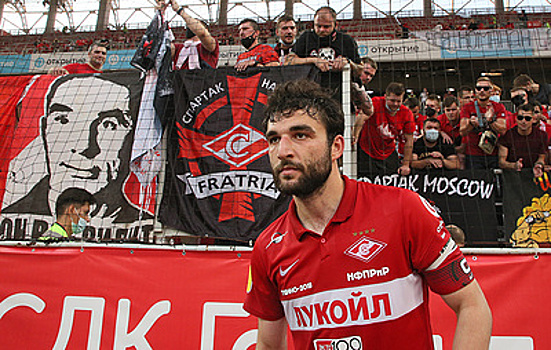 Футболист "Спартака" Джикия выразил желание сыграть в матче за Суперкубок России