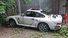 В подмосковном дачном поселке нашли забытый на 10 лет Porsche 959