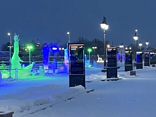 Выставка под открытым небом появилась на набережной в Тарко-Сале