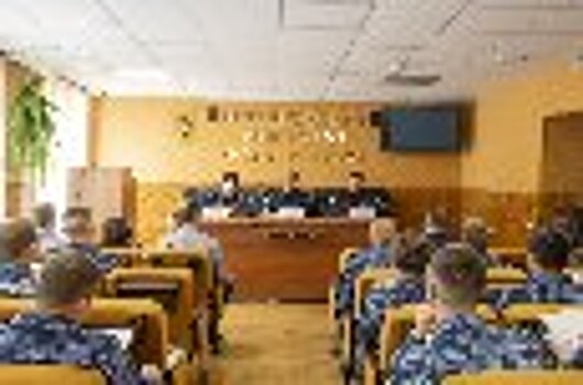В Воронежском институте ФСИН России проходят учебно-методические сборы