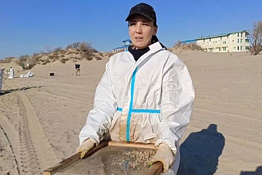 Учительница начальных классов из Славянского района приехала в Анапу на сборку мазута