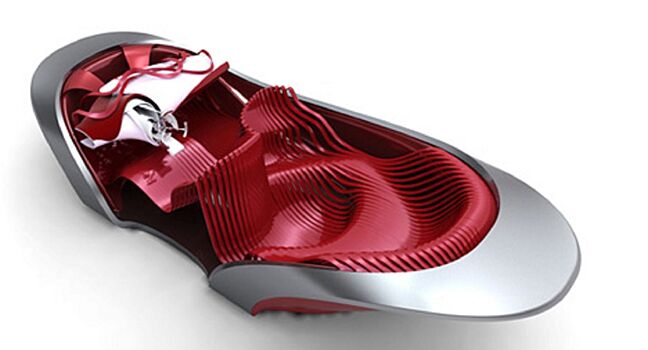 Предложен салон автомобиля будущего