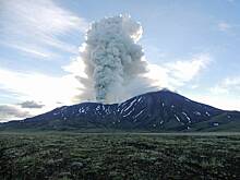 Два российских села засыпало пеплом