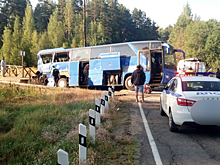 В аварии с поездом и автобусом в Ленобласти погиб один человек