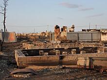 Разбор сгоревших домов в курганском микрорайоне Смолино закончат к концу недели