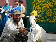 Козье шоу и фестиваль прошли в Урюпинске Волгоградской области в День города