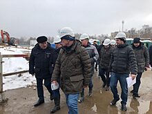 Представители Фонда реновации, префектуры ЮВАО и управы района оценили ход строительства дома на Ставропольской