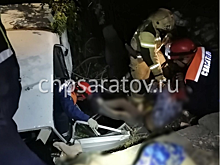 В ДТП под Саратовом погибли два человека и еще два пострадали