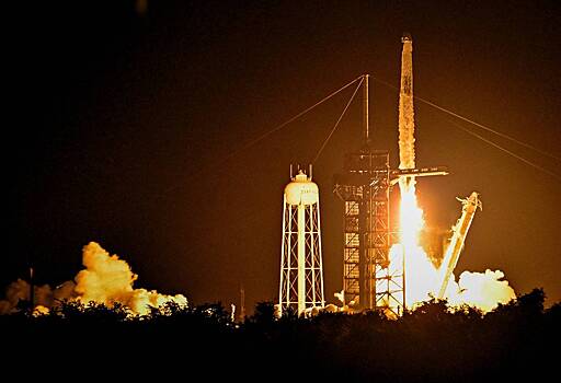 SpaceX запустила коммерческую миссию Ax-4 с четырьмя членами экипажа к МКС