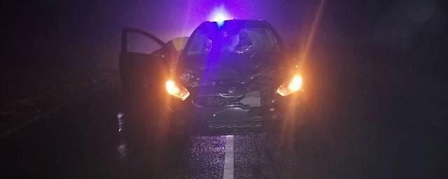В Саратовской области водитель KIA насмерть сбил неизвестного пешехода
