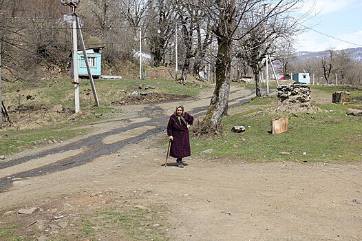 Приграничное село в Южной Осетии обеспечили продуктами