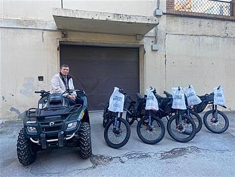 Отряду "Барс", где служат самарские бойцы, отправили технику