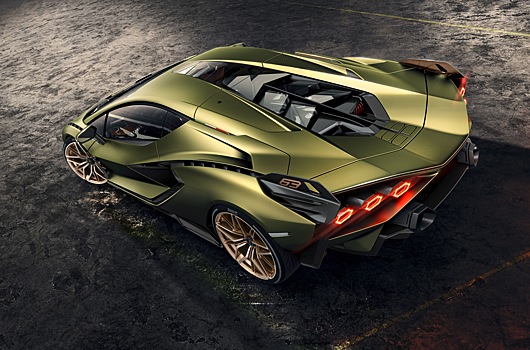 Мегагибрид Lamborghini и еще восемь суперкаров на электричестве