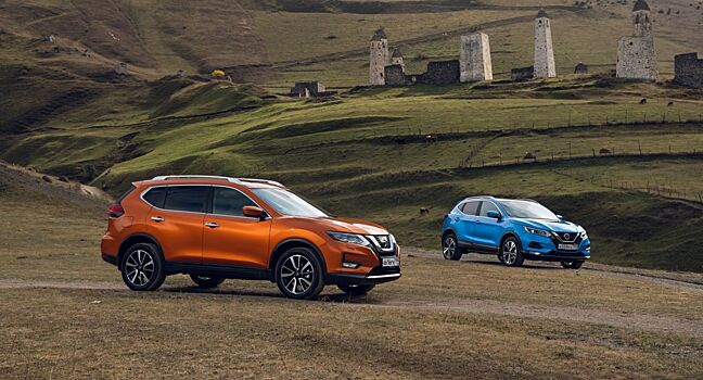 Продажи Nissan X-Trail и Qashqai 2020 модельного года бьют рекорды продаж