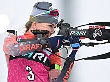Биатлонистка Сливко завоевала золото в масс-старте на чемпионате России