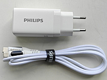 Philips Wall Charger и USB Cable: быстрая зарядка наглядно