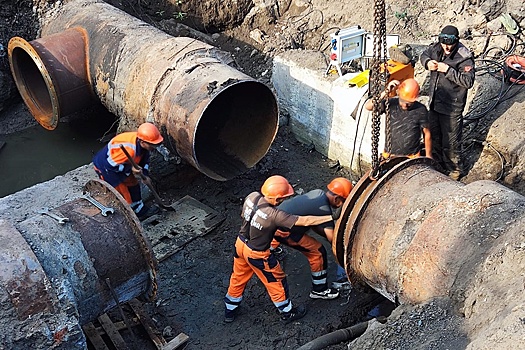 В Кургане впервые за десятки лет начали обновление главного водопровода