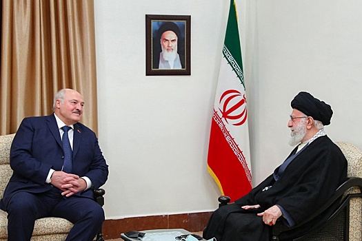Лукашенко встретился с верховным лидером Ирана Али Хаменеи