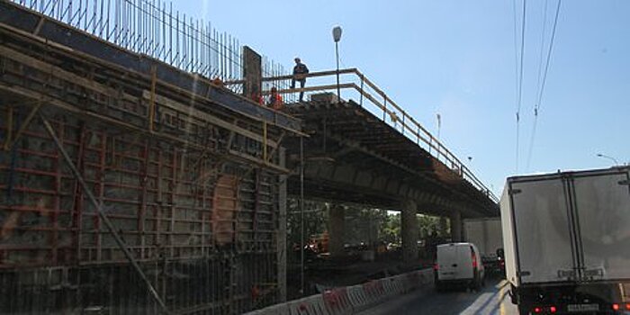 Эстакаду и тоннель на Аминьевском шоссе откроют в III квартале 2017 года