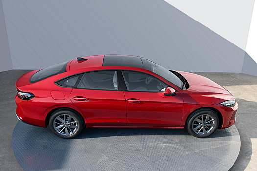 Появились фотографии обновленной модели VW Lamando