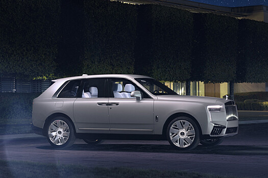 Rolls-Royce создал эксклюзивную космическую версию Cullinan