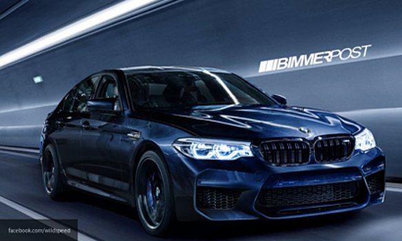 Обновленный седан BMW M5 «попался» на трассе в Нюрбурге