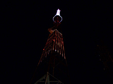 Самарская телебашня 8 декабря озарится праздничной подсветкой